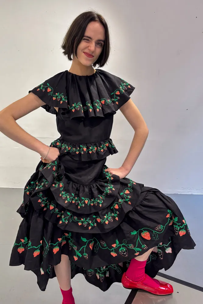 Helmstedt Algue Black Dress