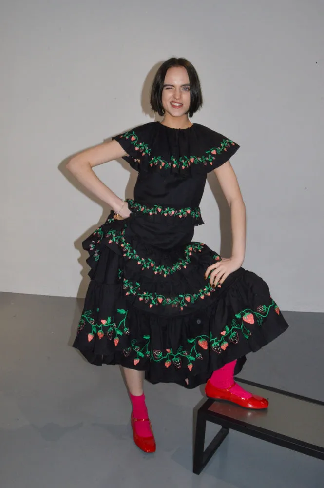 Helmstedt Algue Black Dress