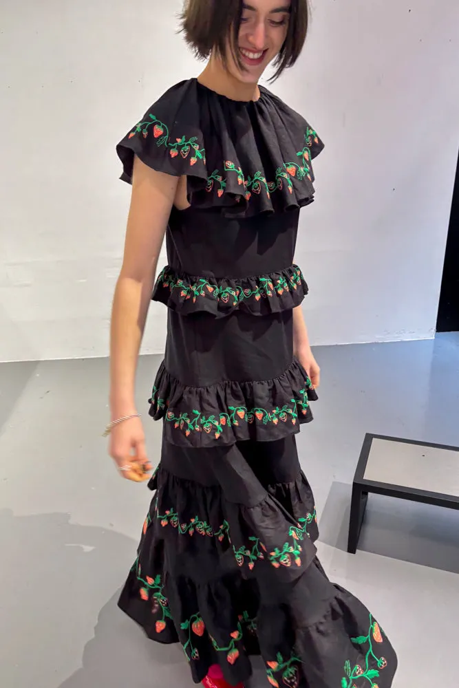 Helmstedt Algue Black Dress