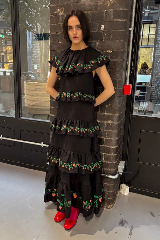 Helmstedt Algue Black Dress