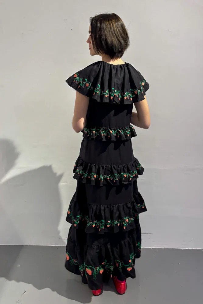 Helmstedt Algue Black Dress
