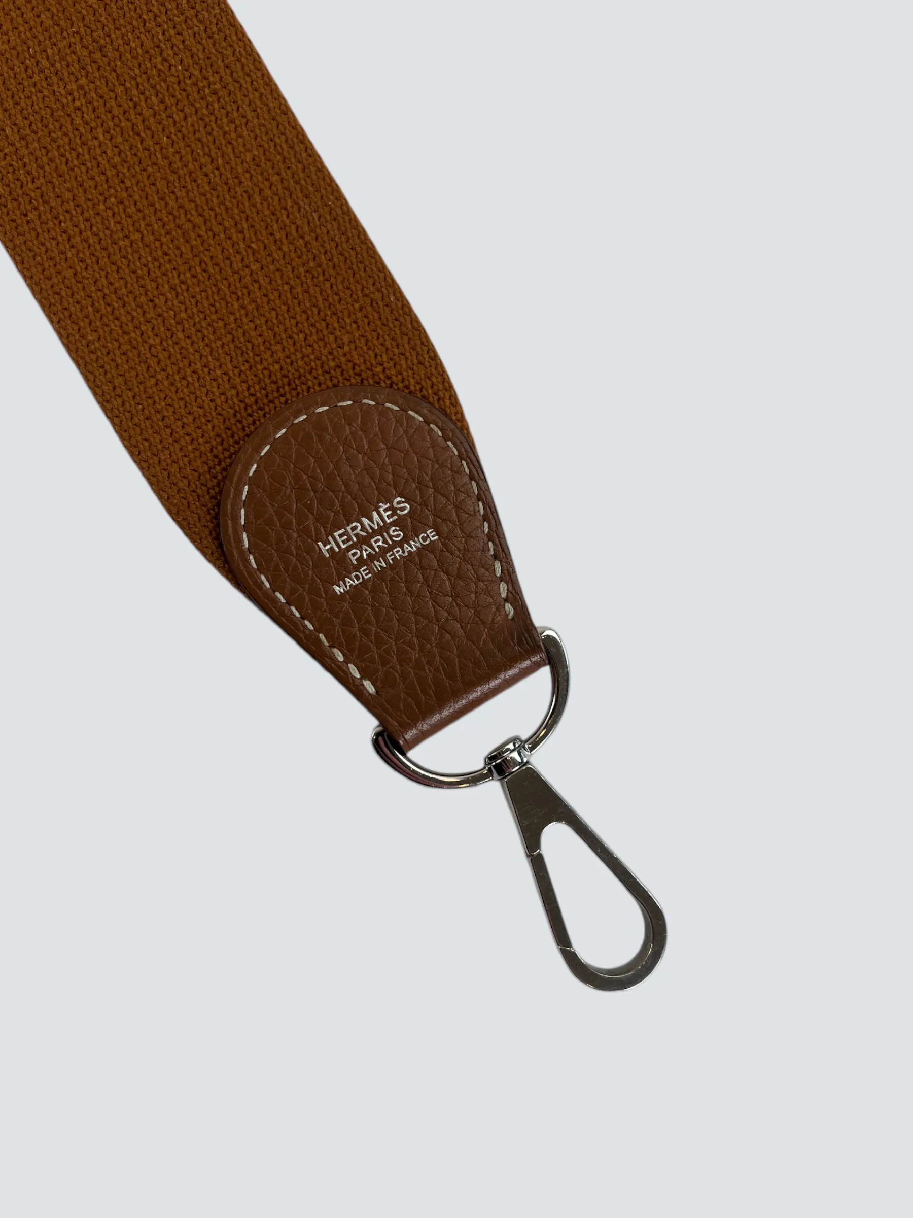 Hermes Tan Leather Evelyne 29