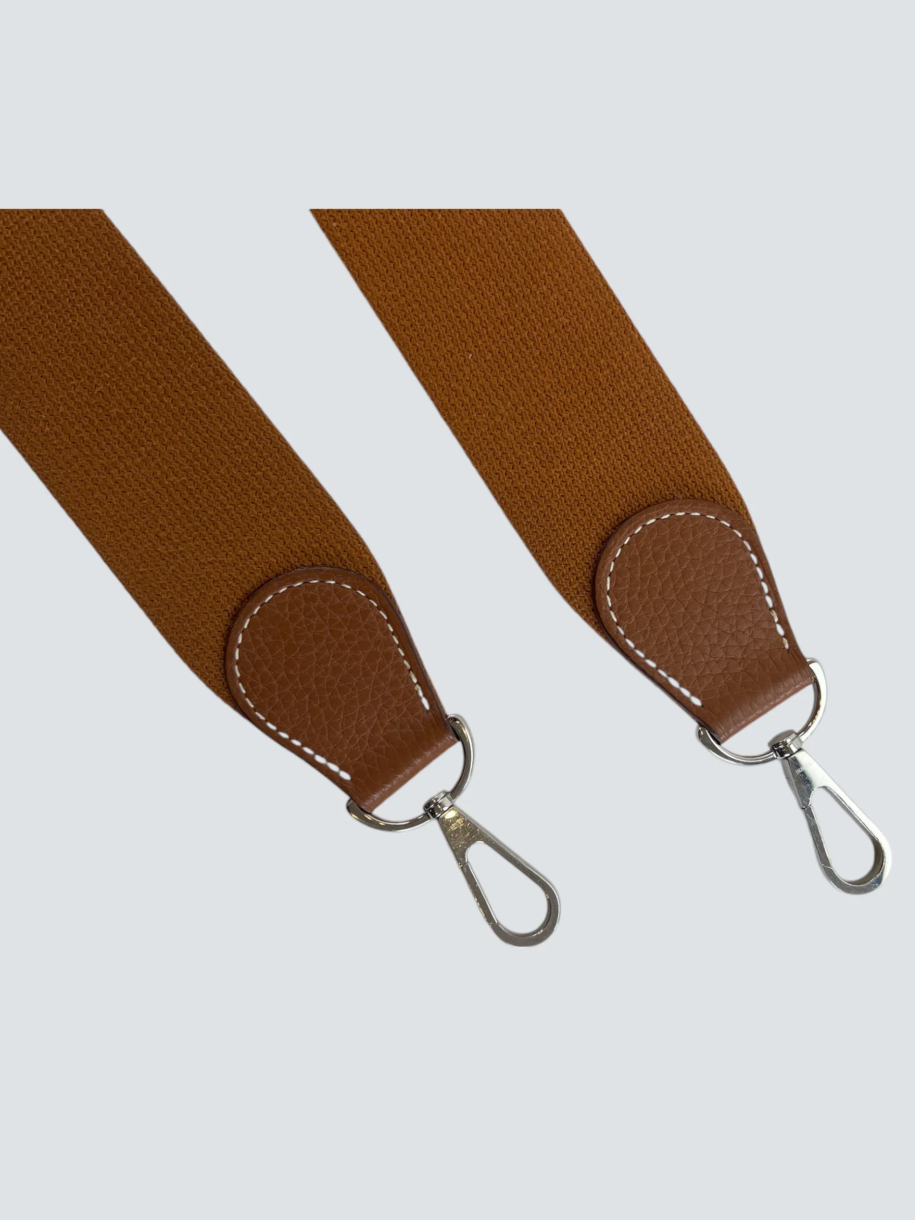 Hermes Tan Leather Evelyne 29