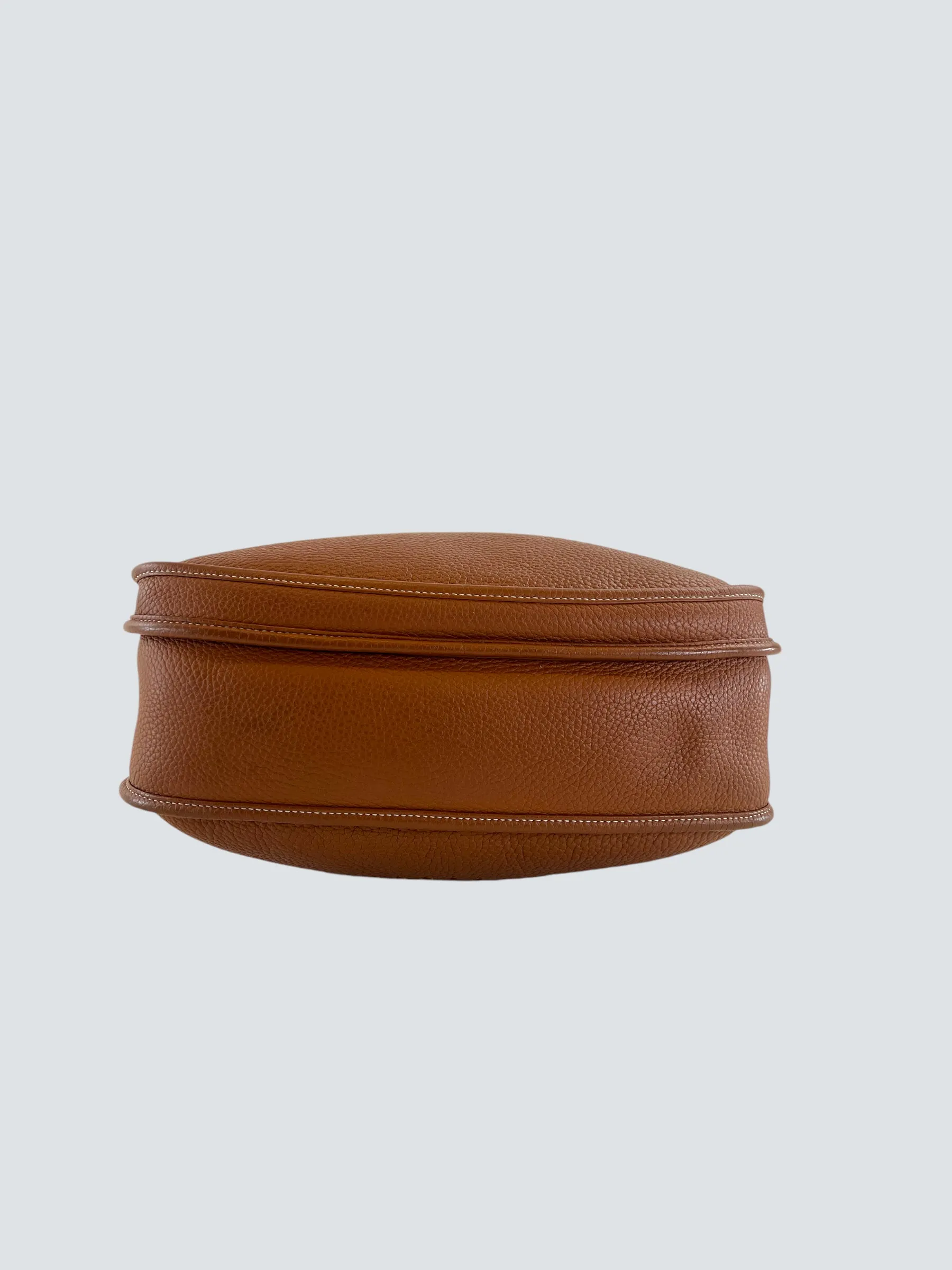 Hermes Tan Leather Evelyne 29