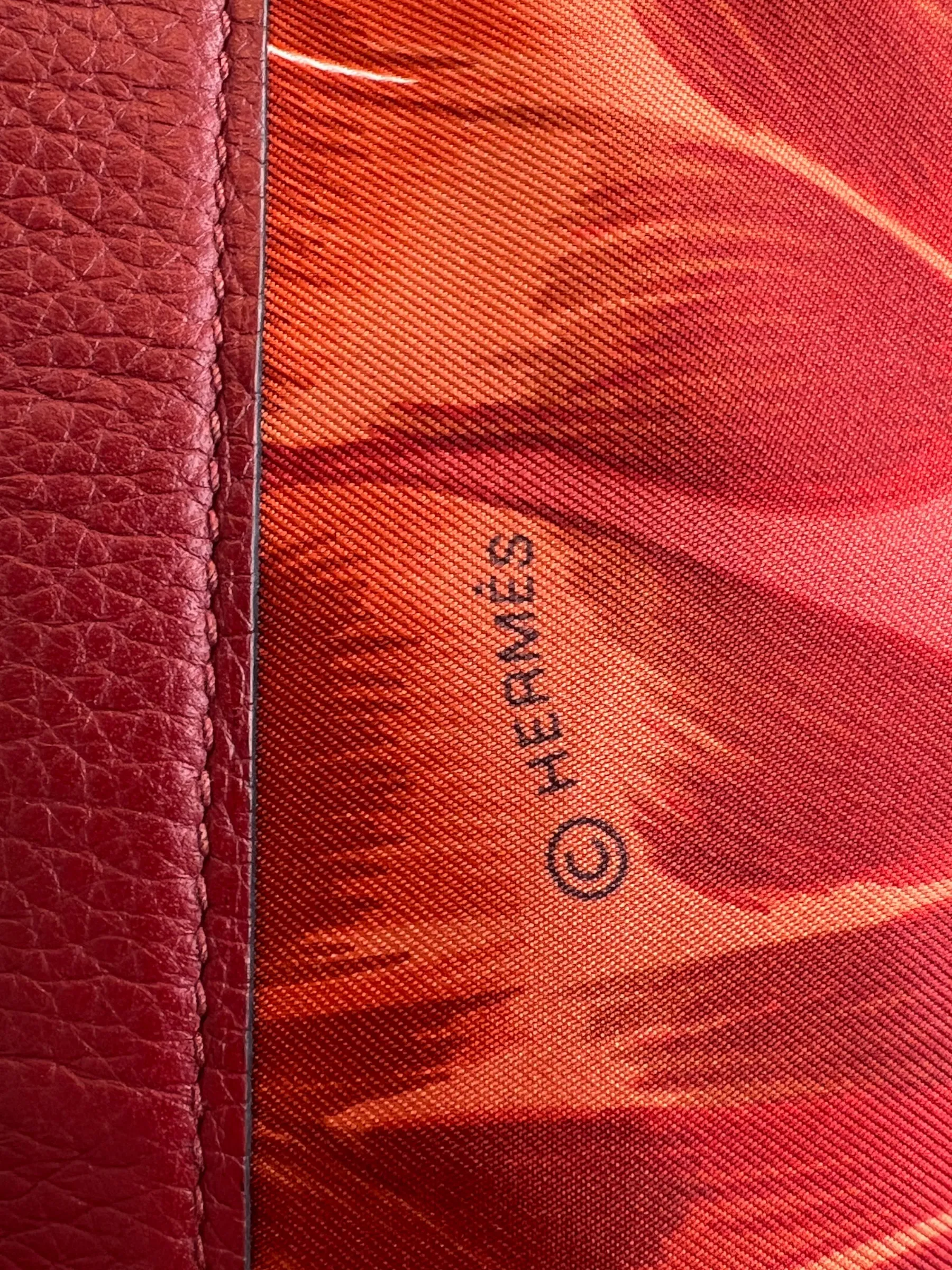 Hermès Multi Colour Silk & Leather Soie Cool Backpack