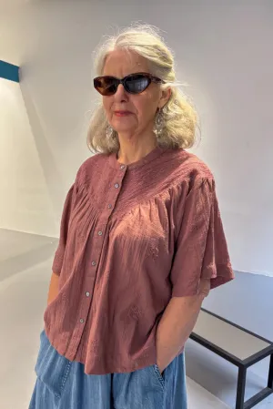 Indi & Cold Brown Blouse