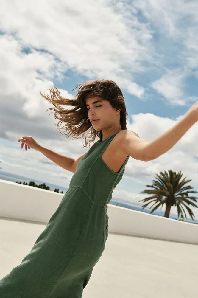 Indi & Cold Esmeralda Linen Dress