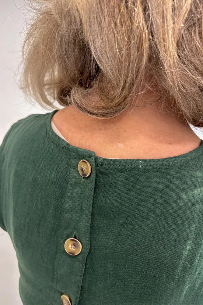 Indi & Cold Esmeralda Linen Dress