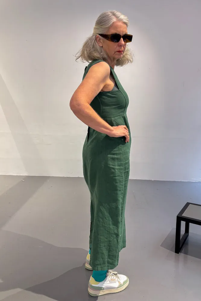 Indi & Cold Esmeralda Linen Dress