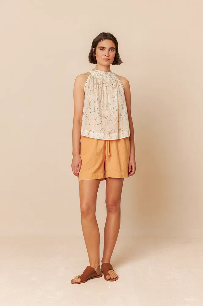 Indi & Cold Panama Peach Shorts