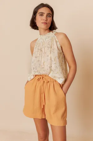 Indi & Cold Panama Peach Shorts