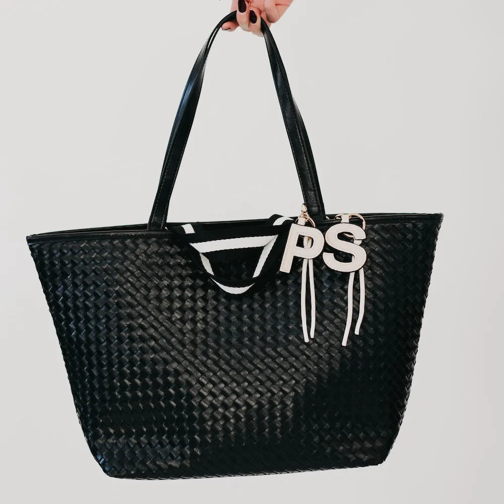 Initial Bag Charm