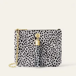 Ivy | Dalmatian Spot with Gold hardware