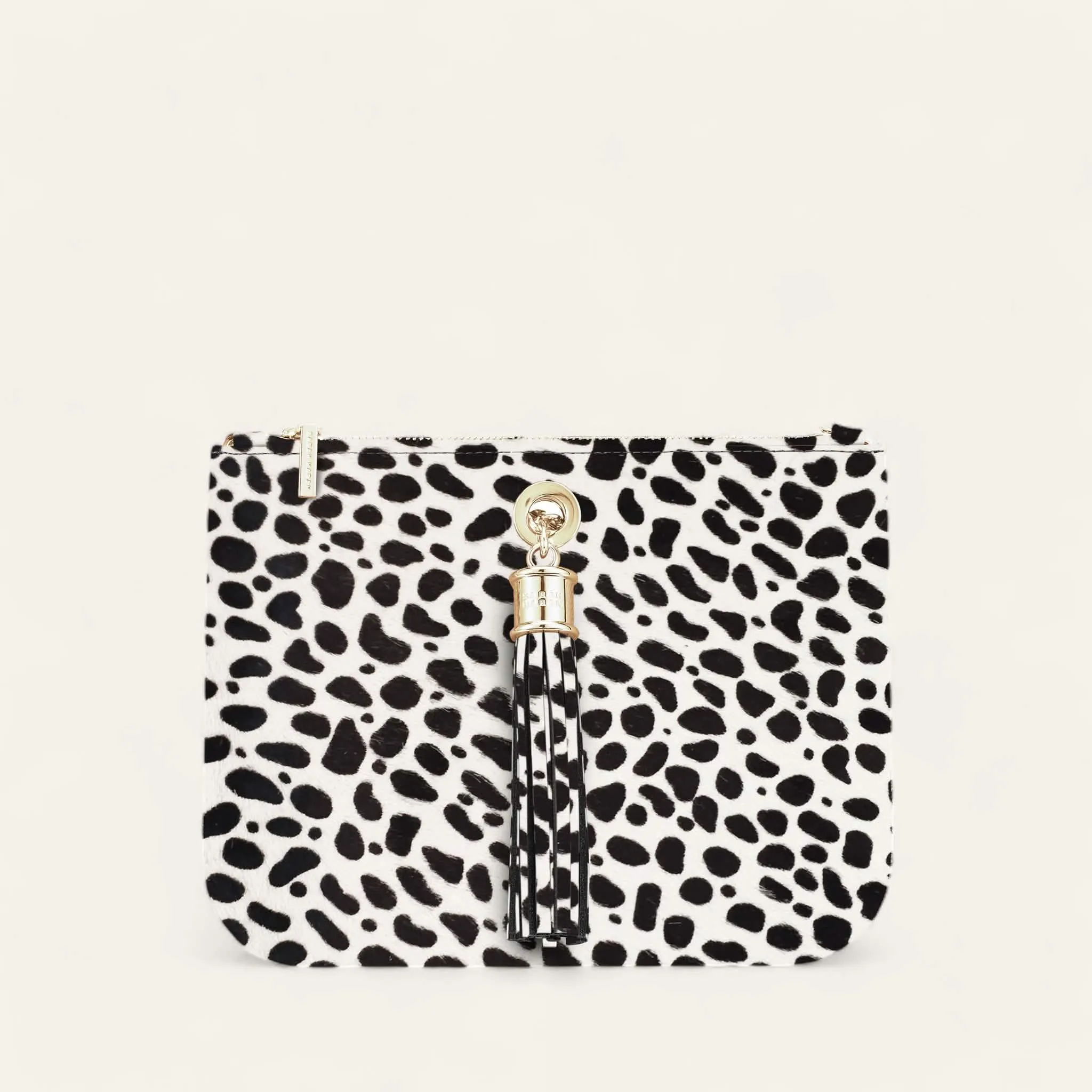 Ivy | Dalmatian Spot with Gold hardware