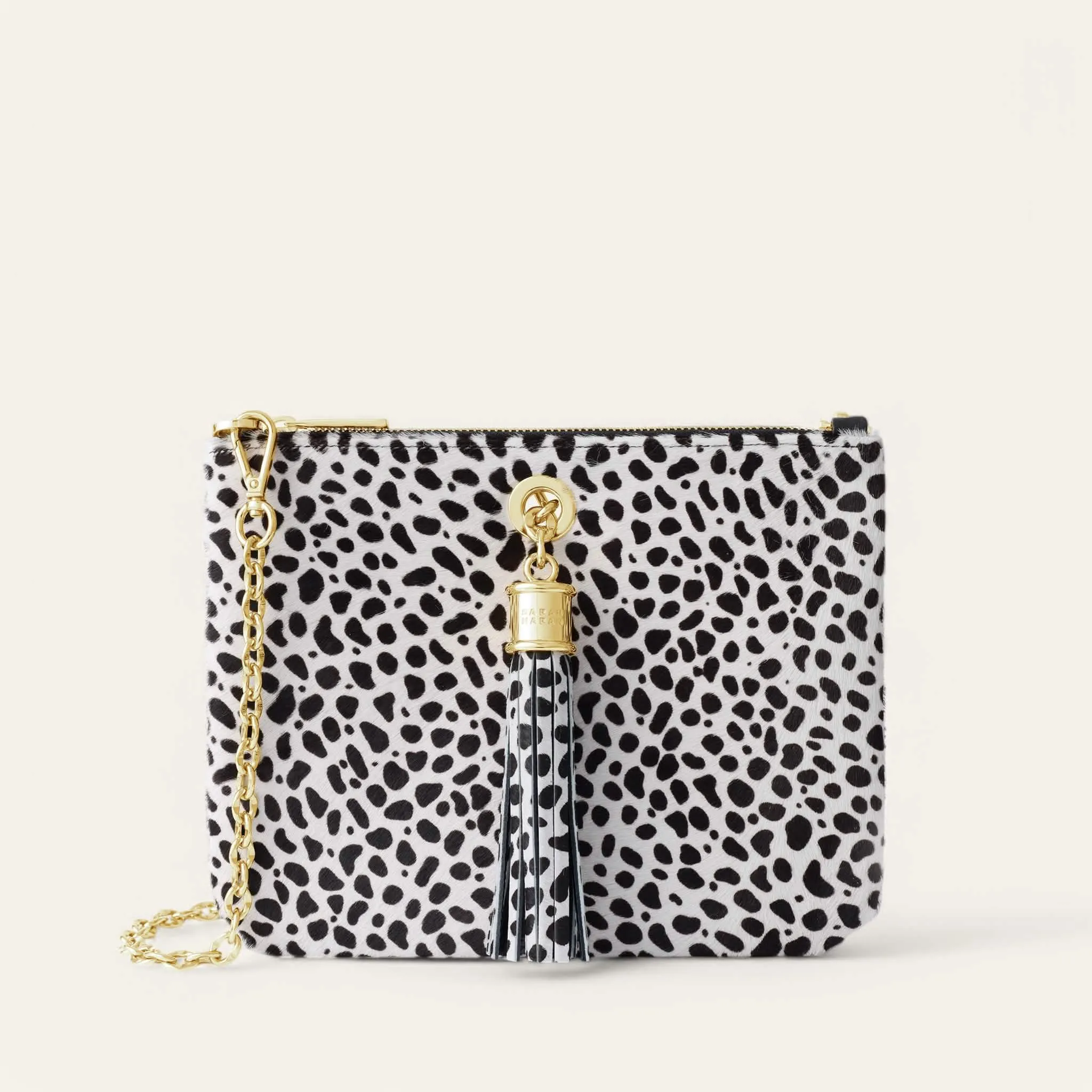 Ivy | Dalmatian Spot with Gold hardware