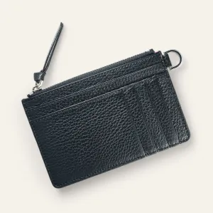 Jade Purse | Black with Silver hardware