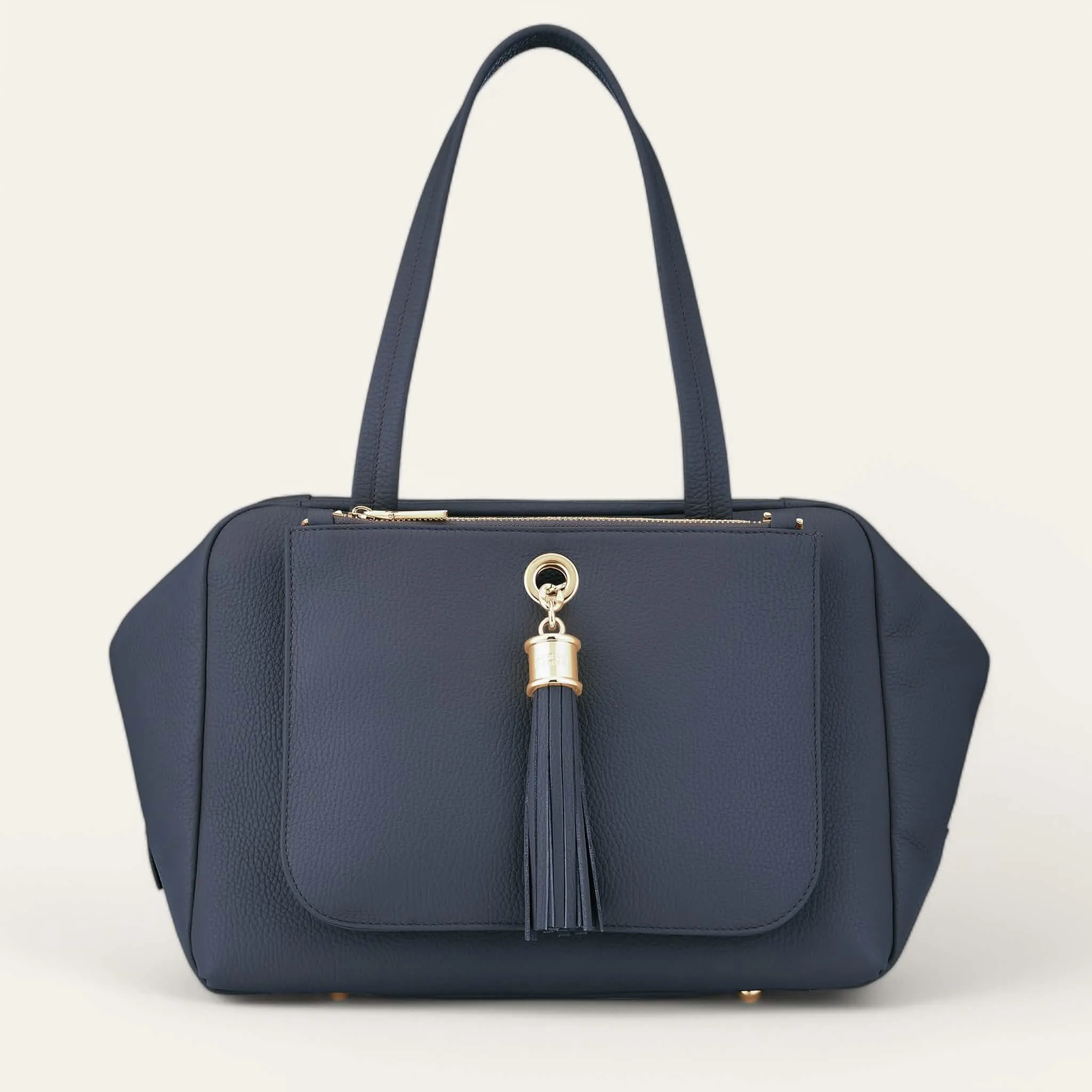 Jessica Shoulder Bag | Space with Gold hardware