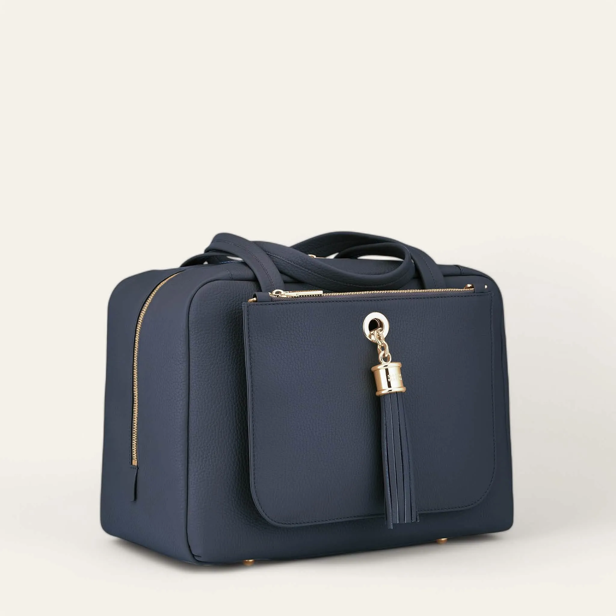 Jessica Shoulder Bag | Space with Gold hardware