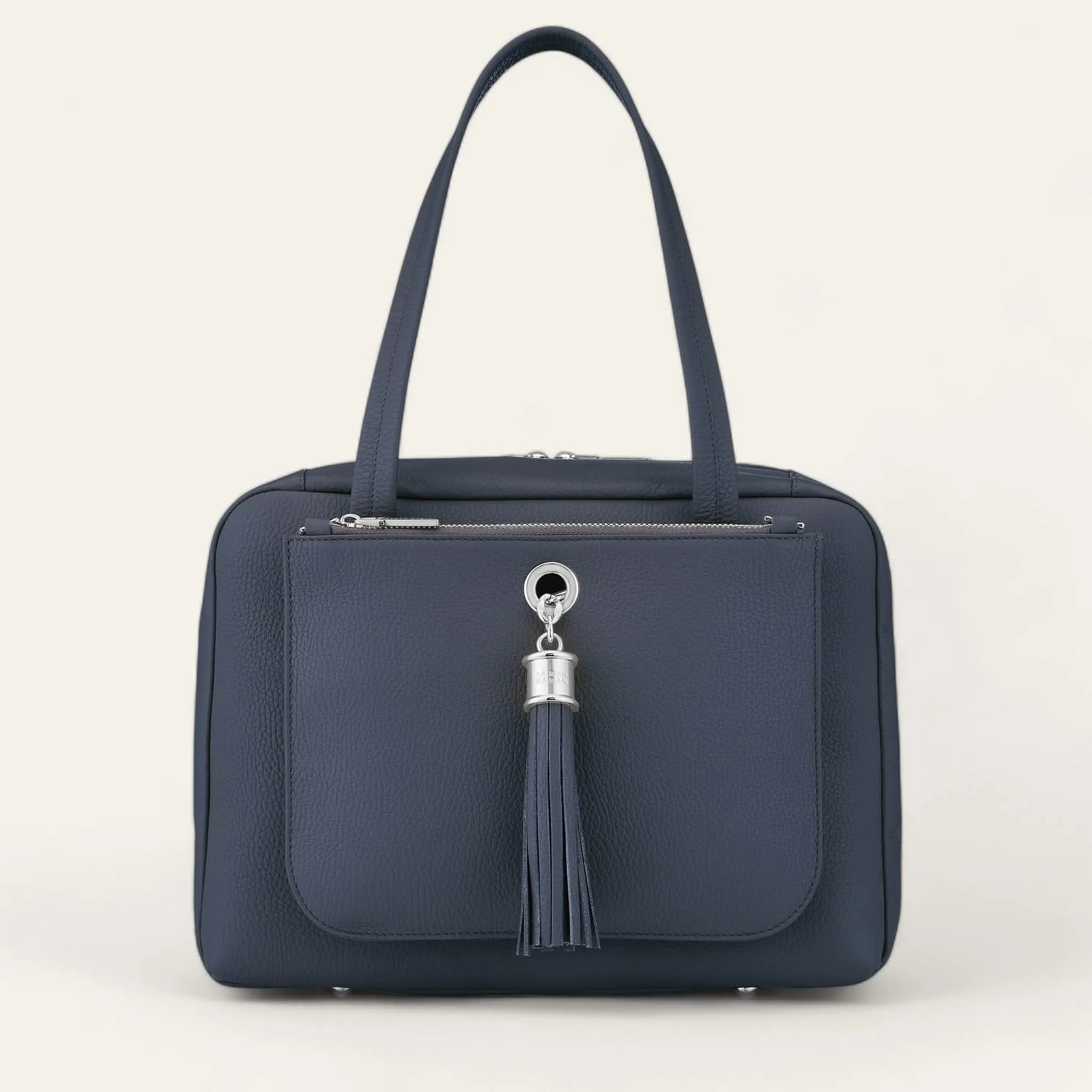 Jessica Shoulder Bag | Space with Silver hardware