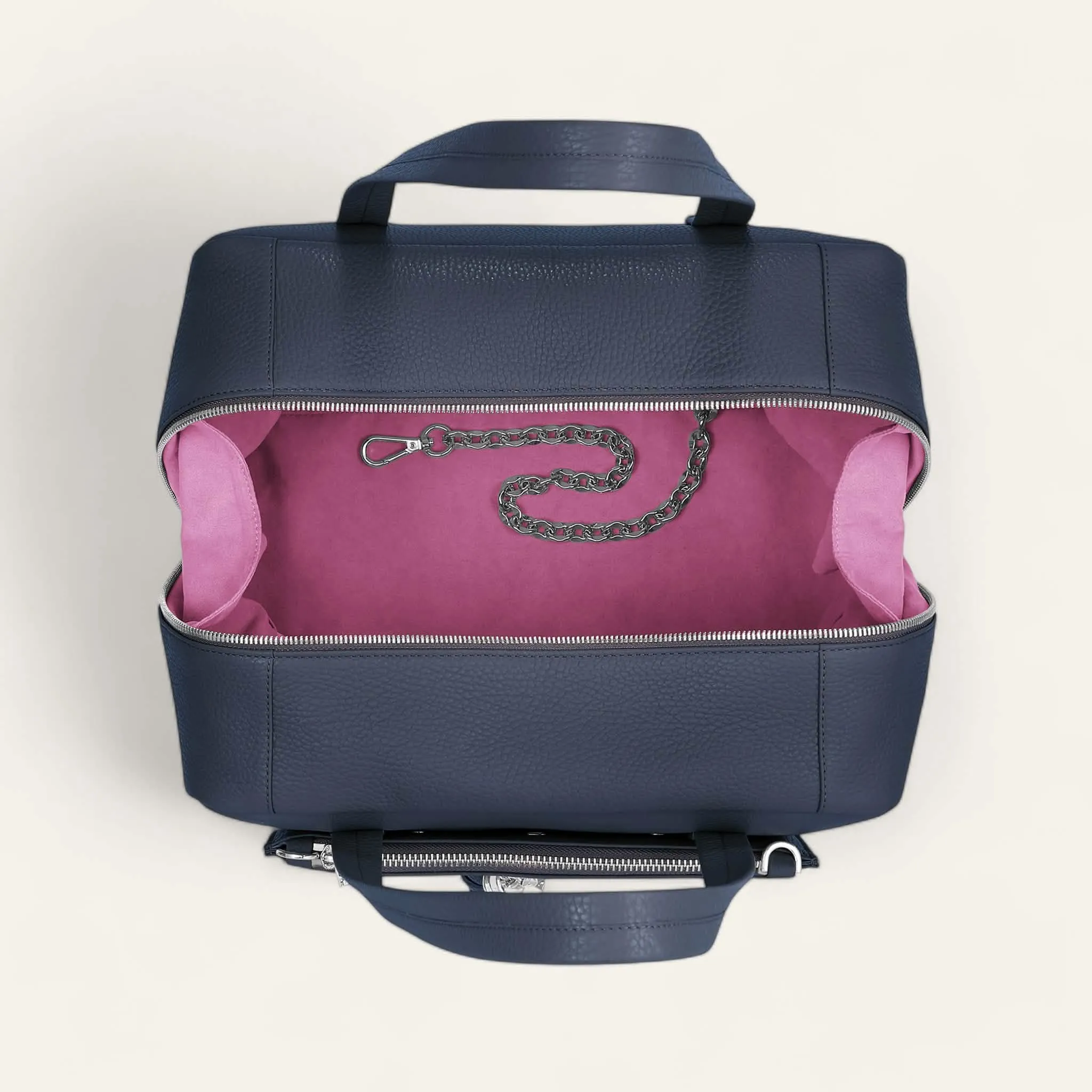 Jessica Shoulder Bag | Space with Silver hardware