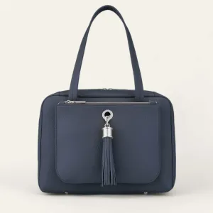 Jessica Shoulder Bag | Space with Silver hardware