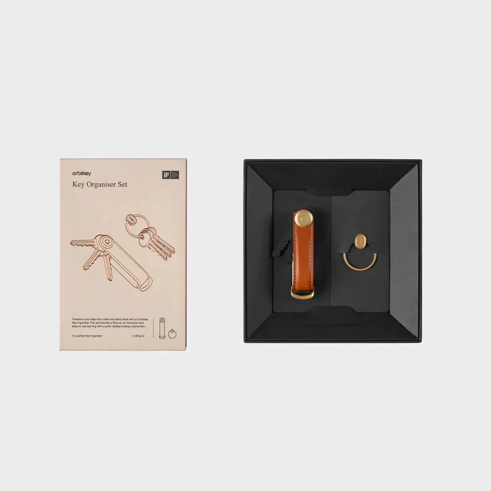 Key Organizer Set - Leather   Ring v2