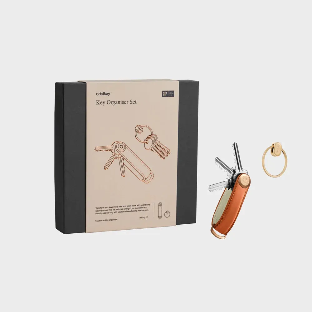 Key Organizer Set - Leather   Ring v2