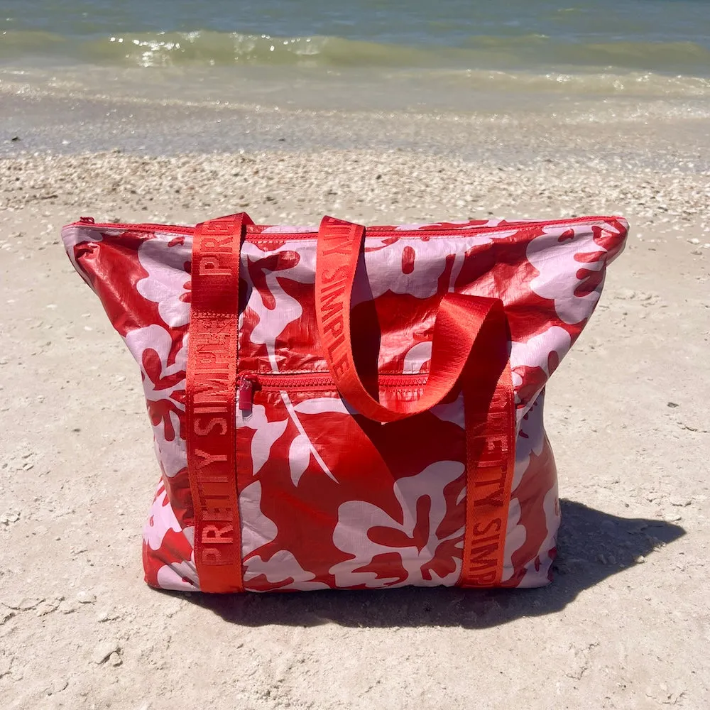 Kona Cove Tyvek Splashproof Beach Zipper Tote