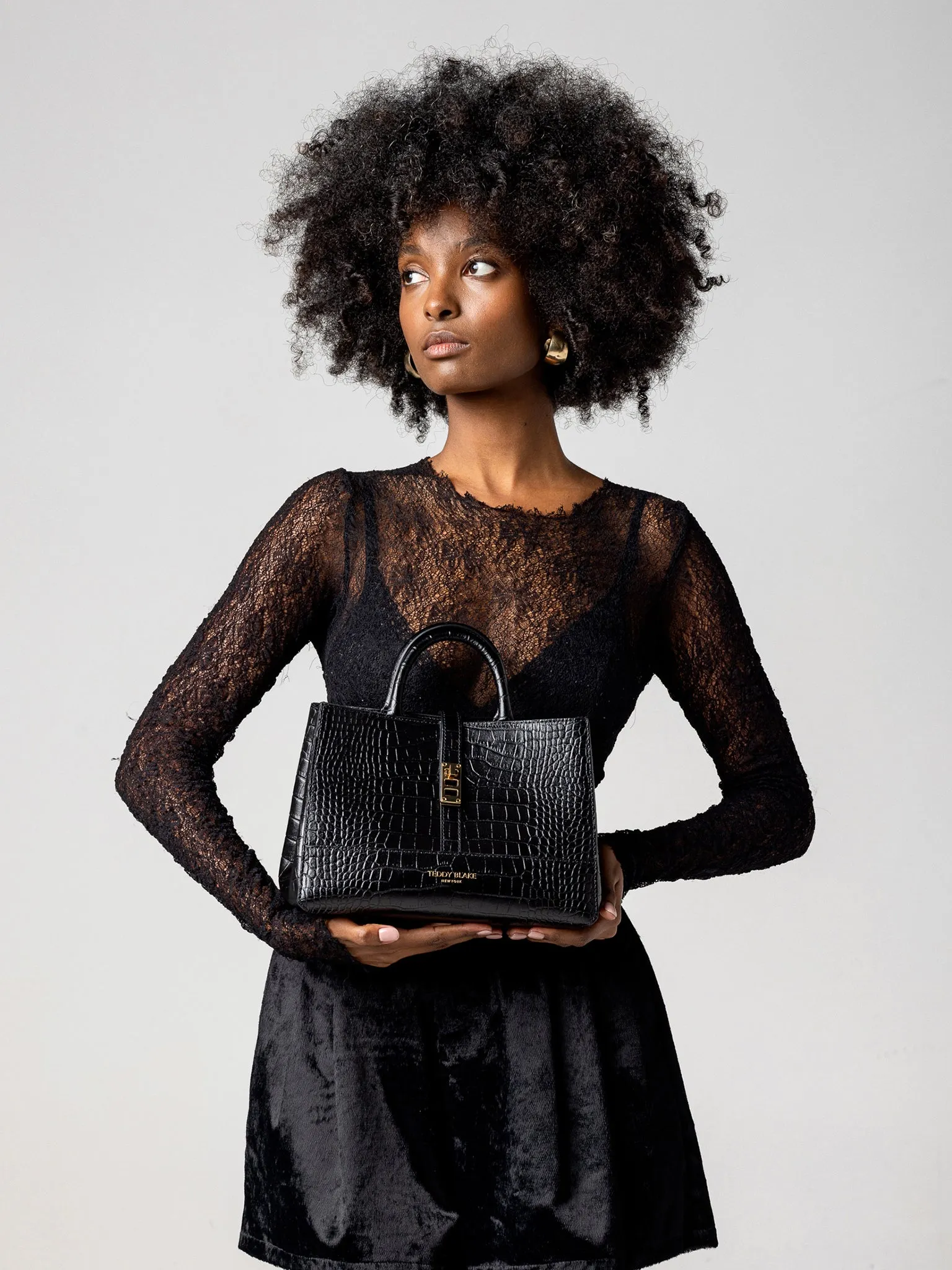 Lola Croco 10 - Black