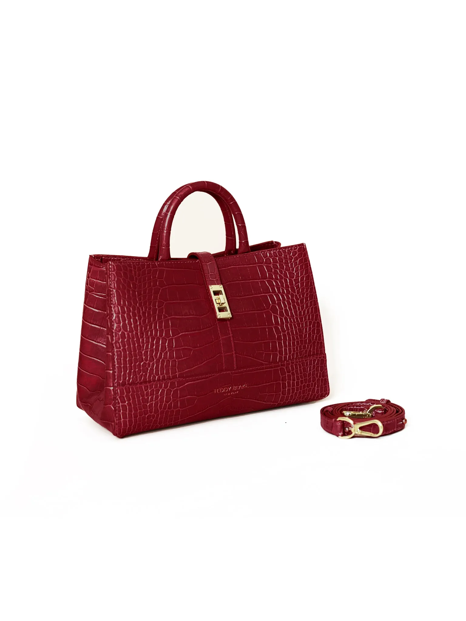 Lola Croco 10 - Dark Red