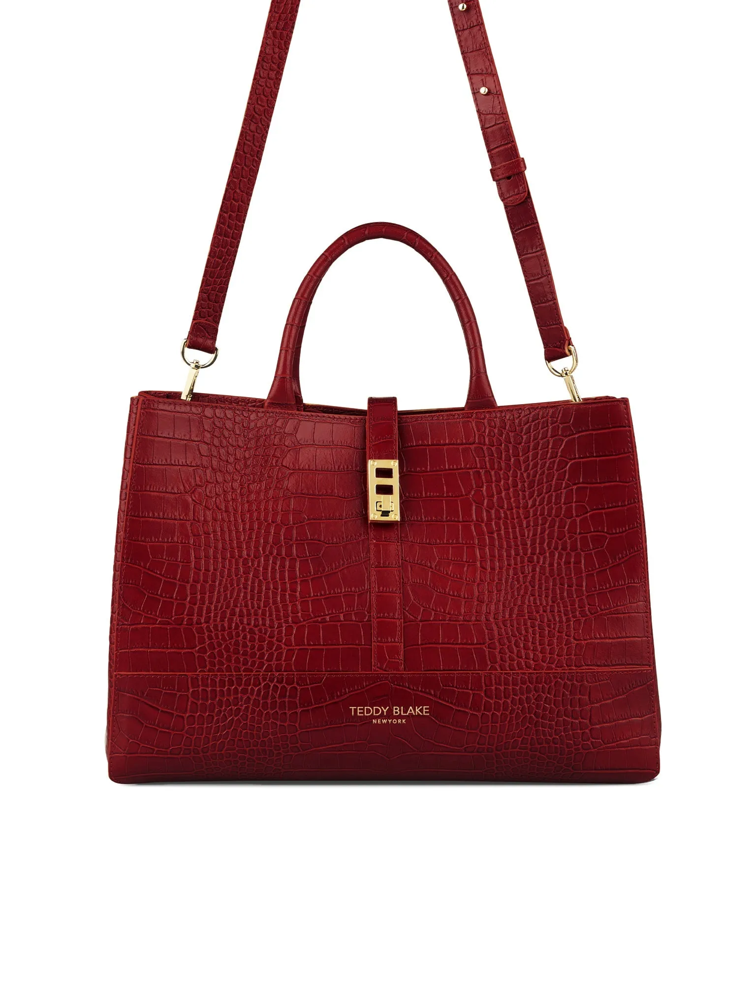 Lola Croco 15 - Dark Red