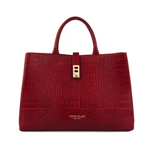 Lola Croco 15 - Dark Red
