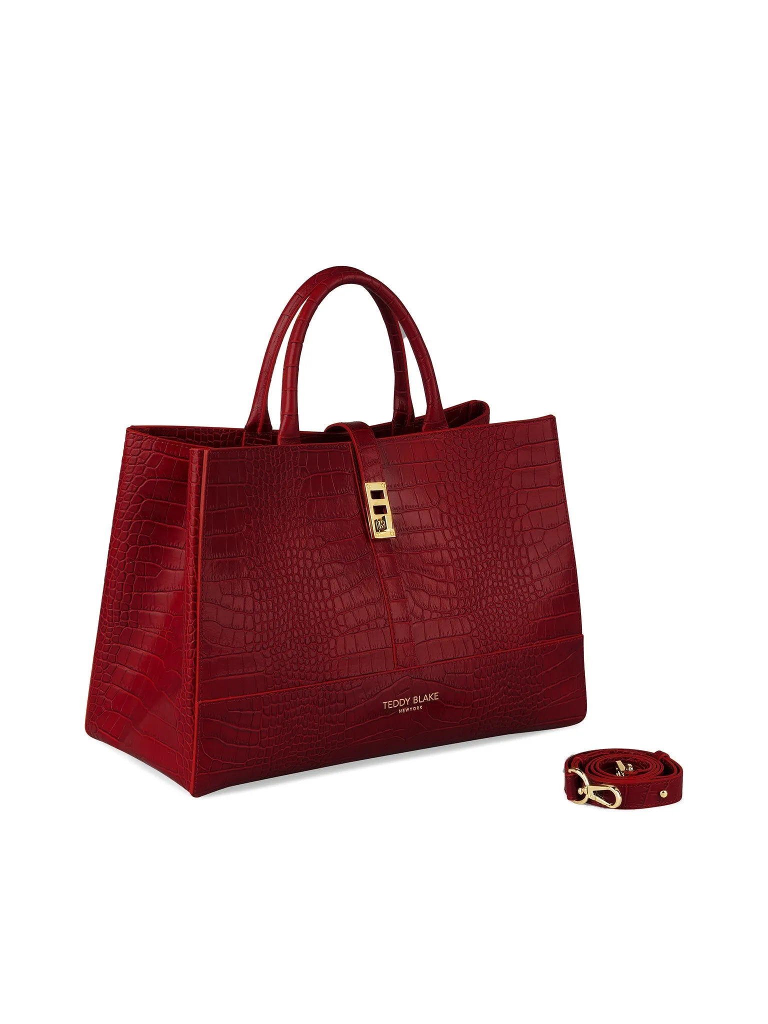 Lola Croco 15 - Dark Red