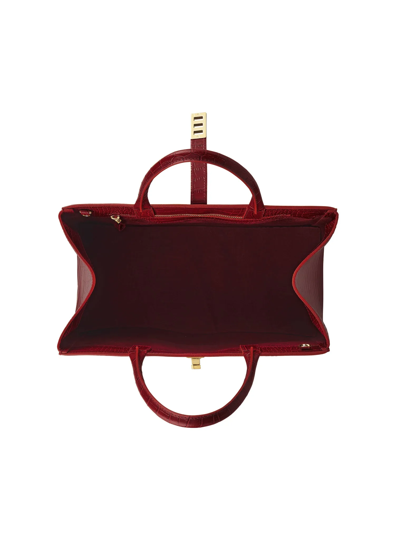 Lola Croco 15 - Dark Red