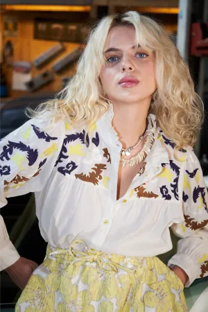 Lolly's Laundry Fenga White Shirt