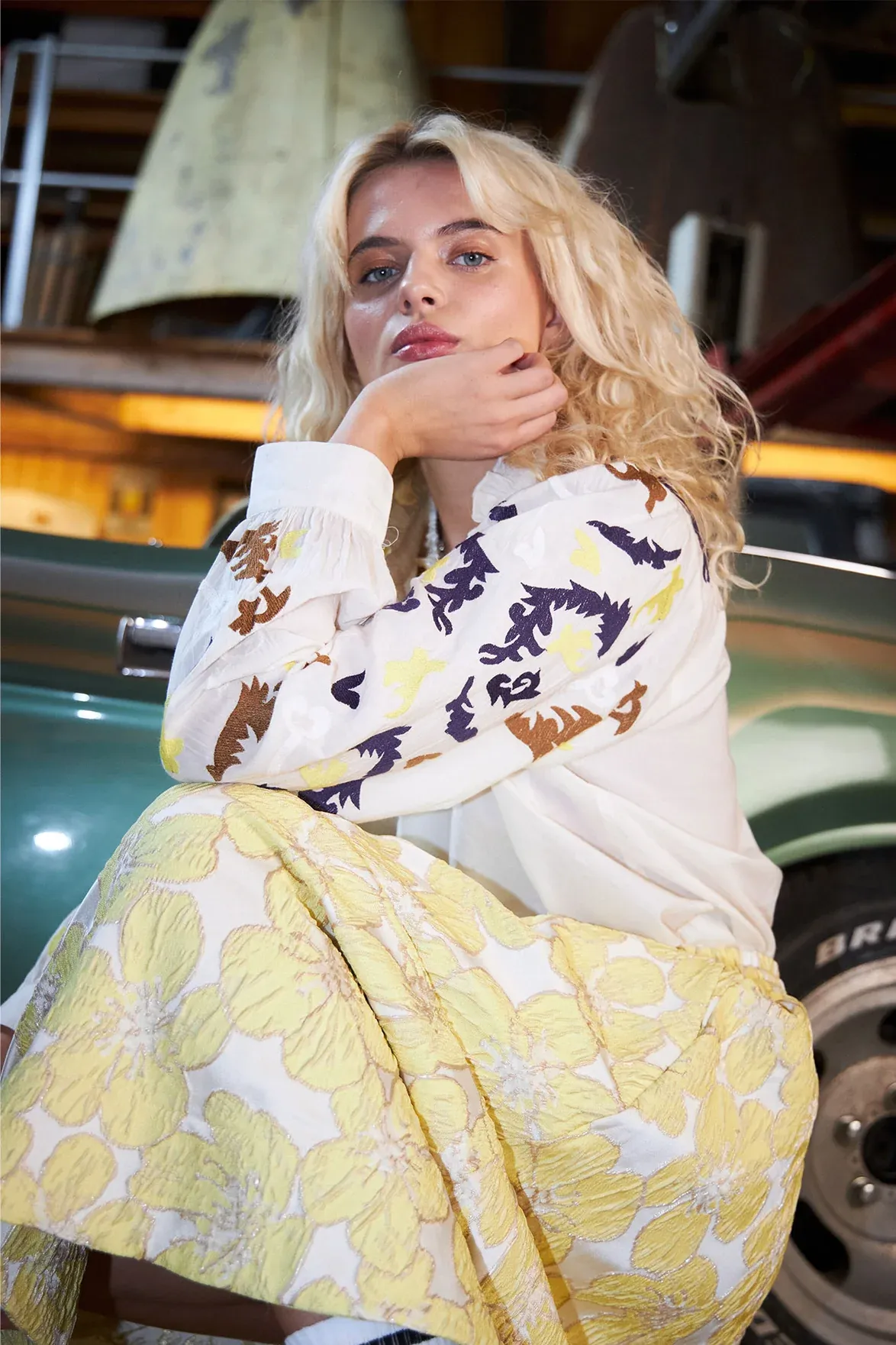 Lolly's Laundry Fenga White Shirt