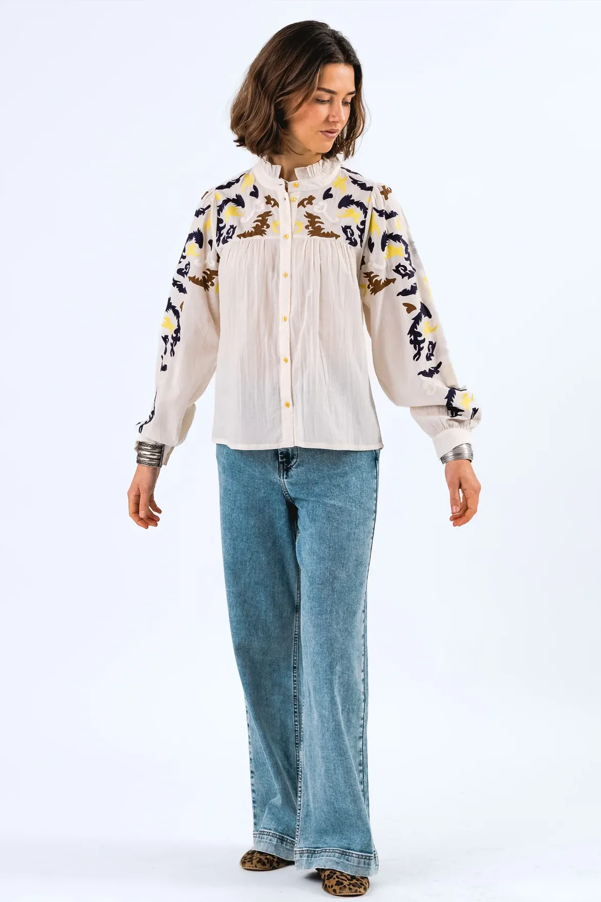 Lolly's Laundry Fenga White Shirt