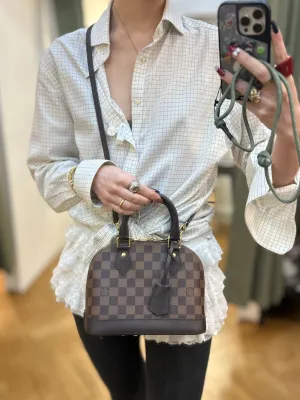 Louis Vuitton Damier Ebene Alma BB