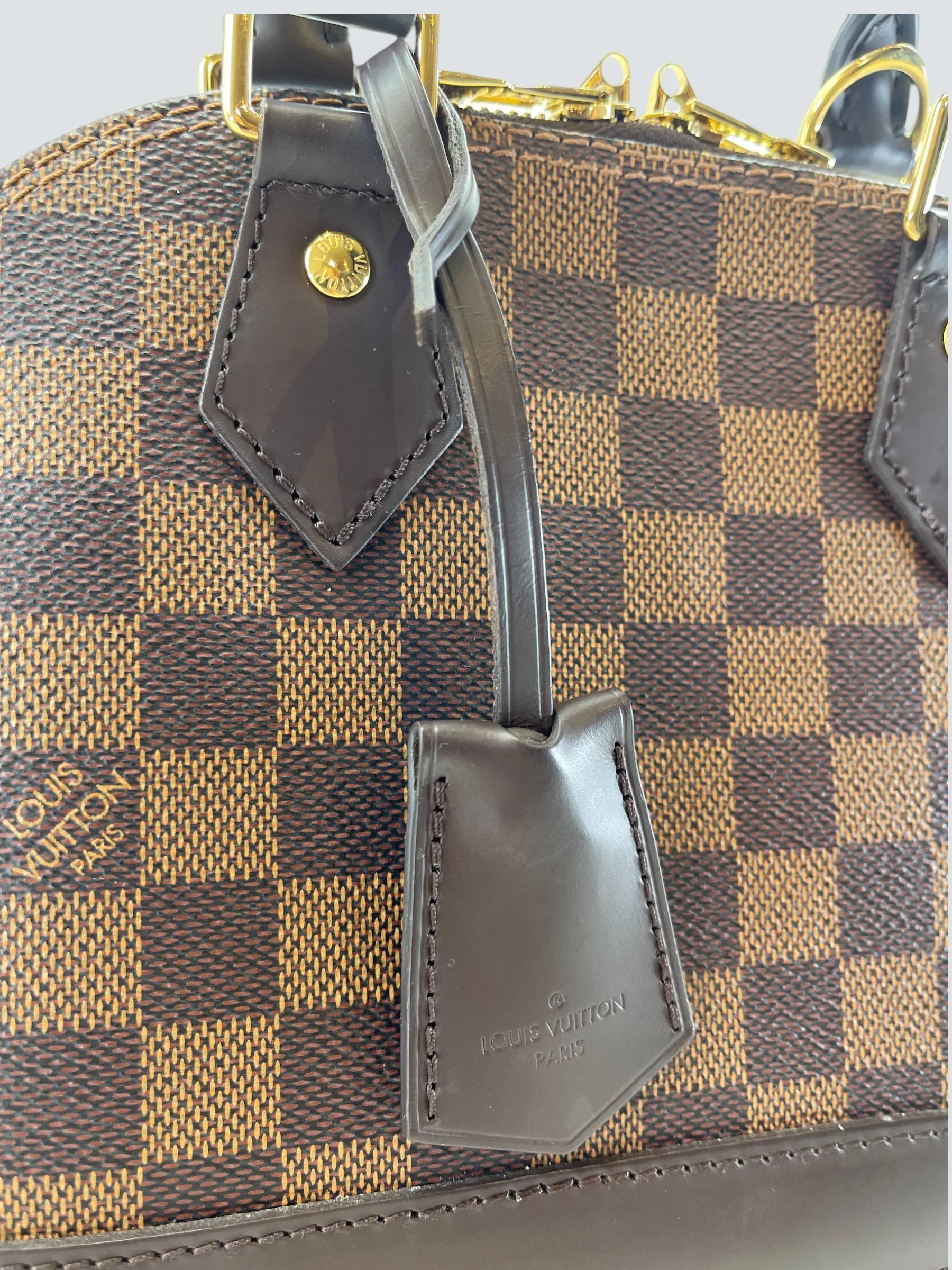 Louis Vuitton Damier Ebene Alma BB
