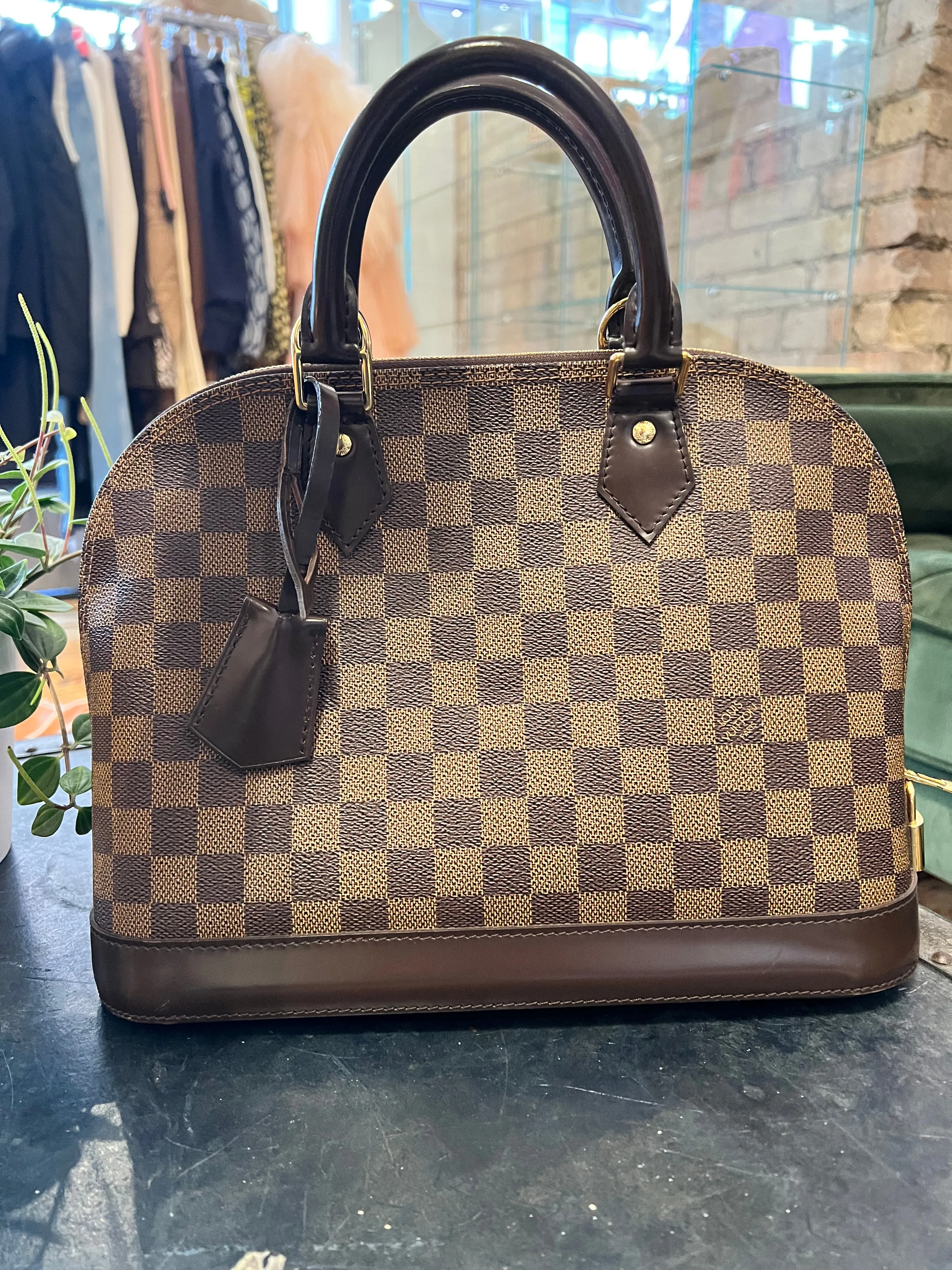 Louis Vuitton Damier Ebene Canvas Alma MM