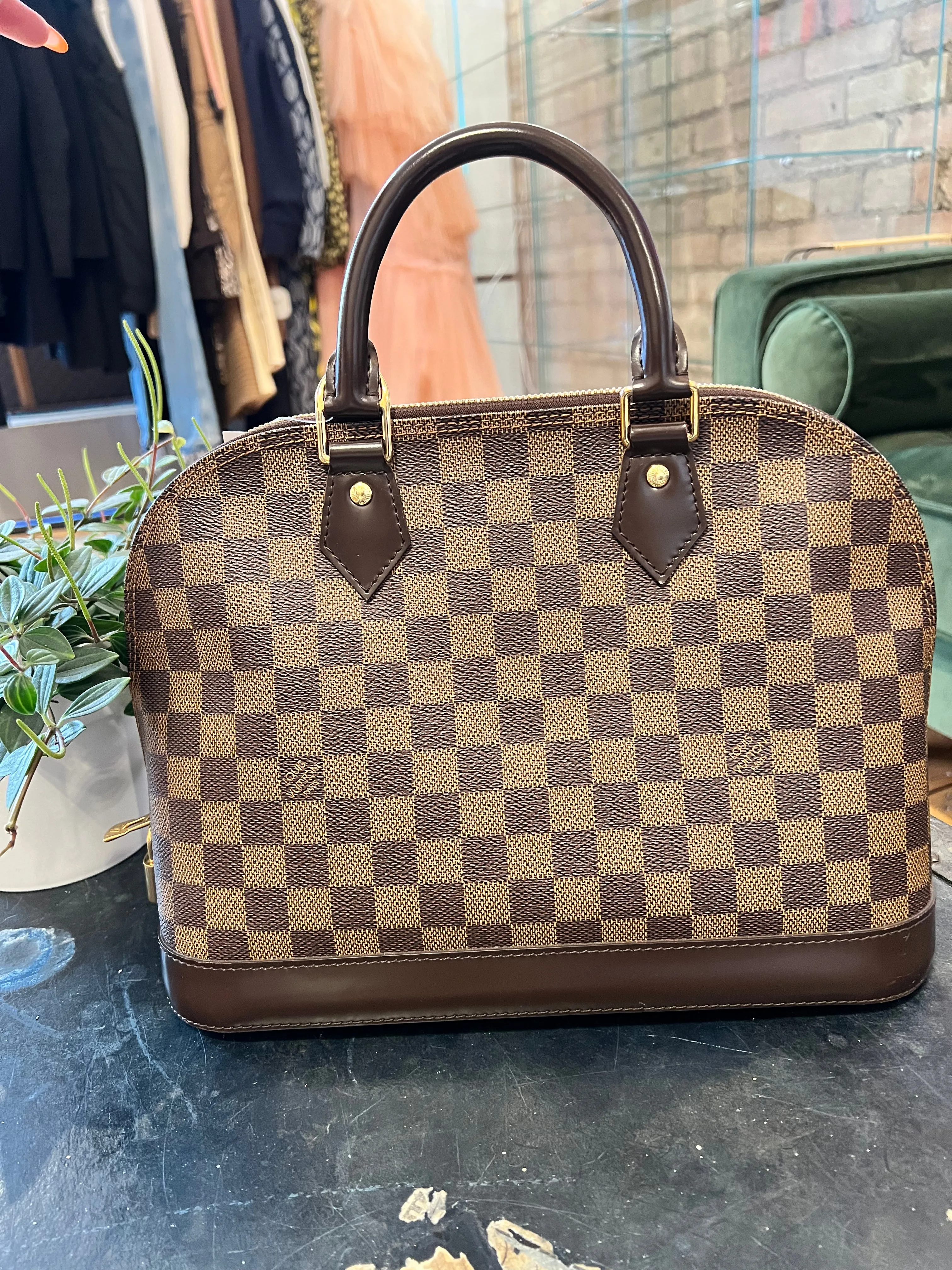 Louis Vuitton Damier Ebene Canvas Alma MM