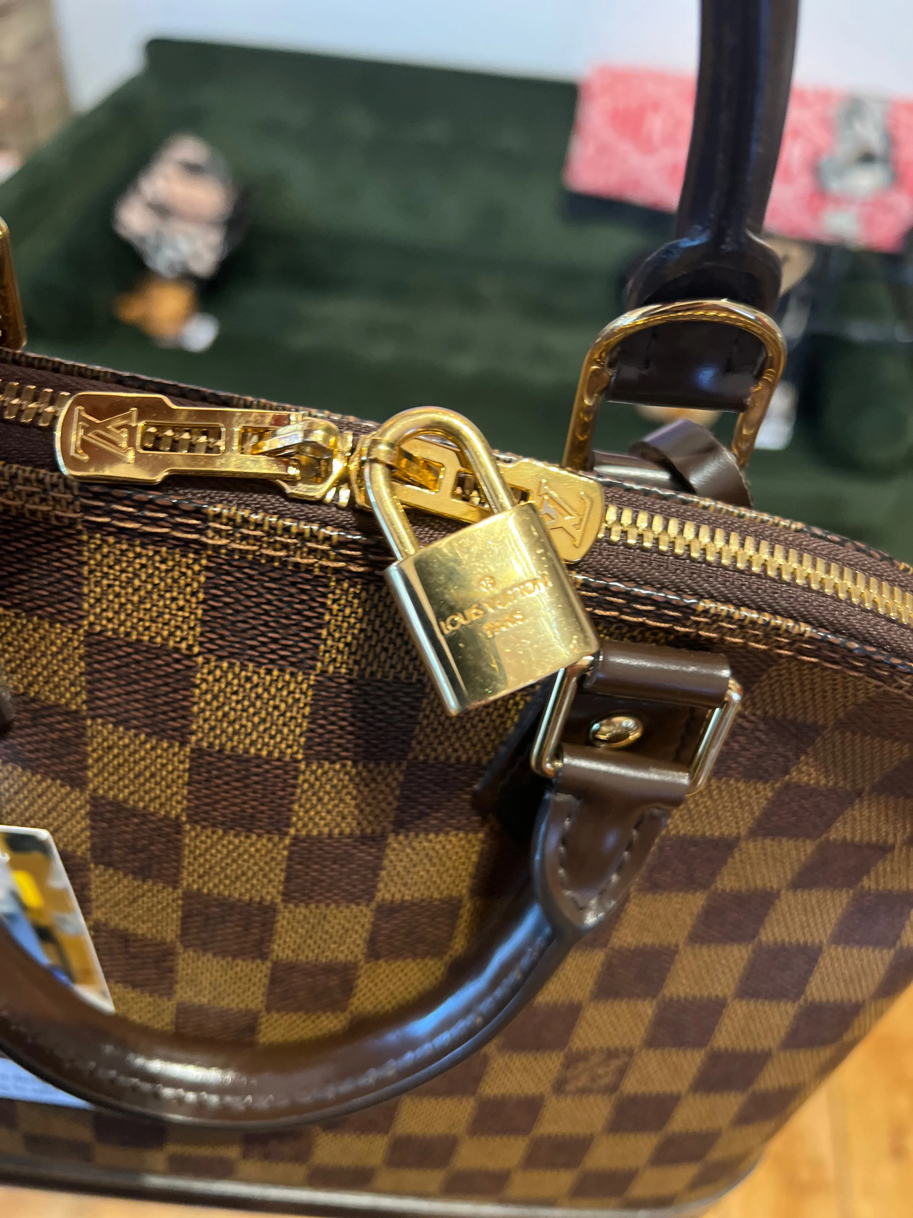 Louis Vuitton Damier Ebene Canvas Alma MM