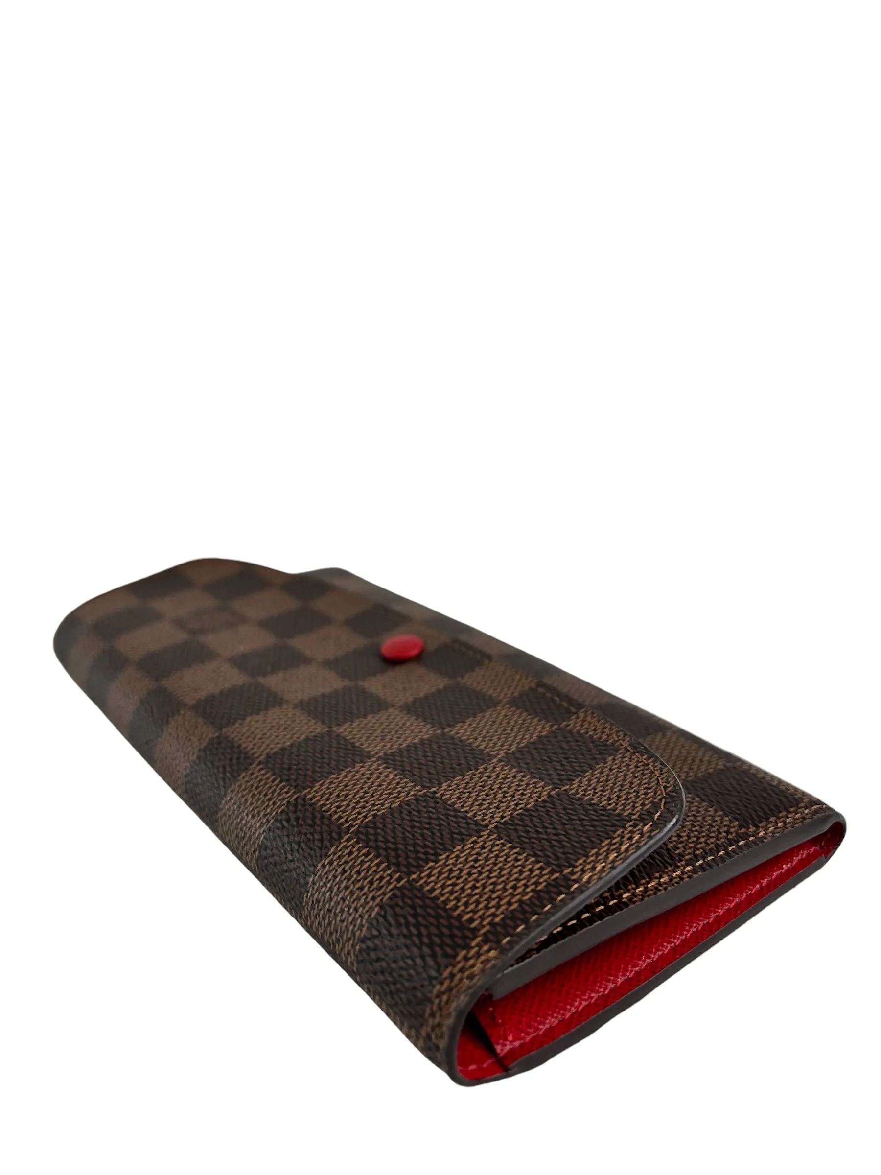 Louis Vuitton Damier Ebene Canvas Emilie Wallet