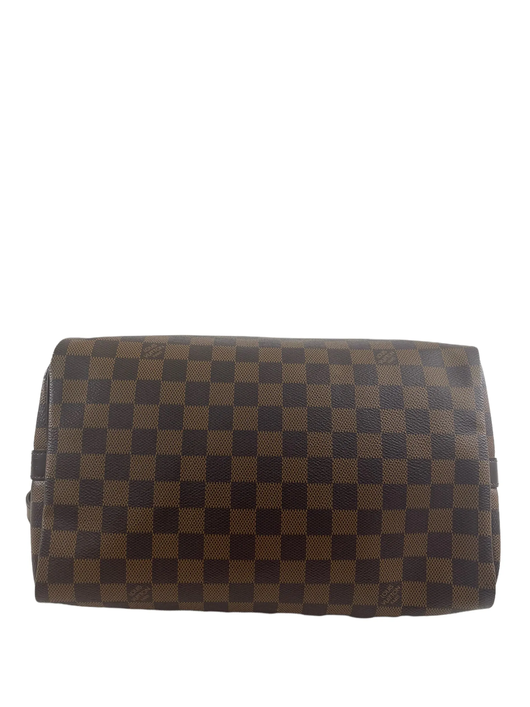 Louis Vuitton Damier Ebene Canvas Speedy 30 Bandouliere