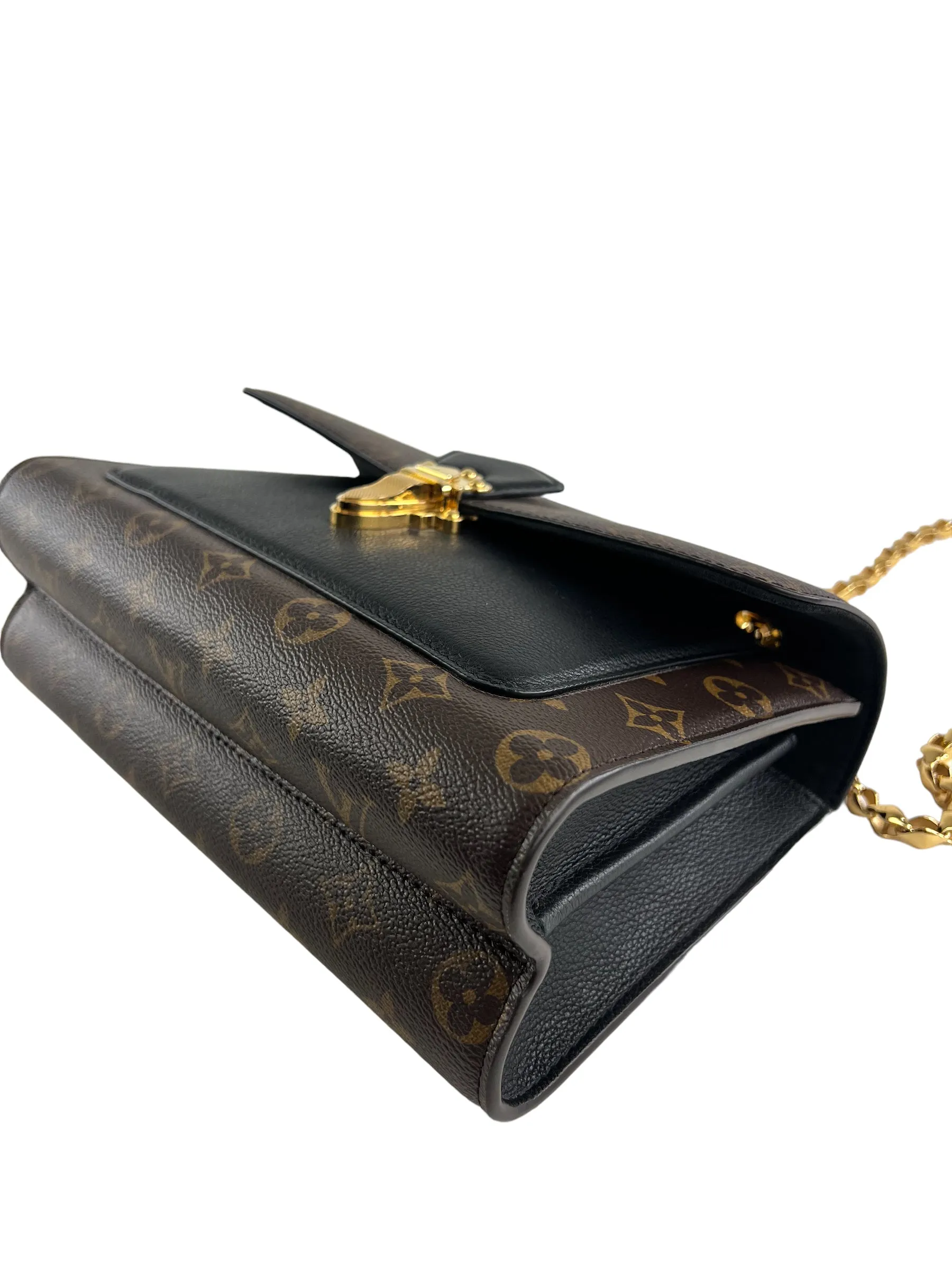 Louis Vuitton Monogram Canvas & Leather Victoire Shoulder Bag