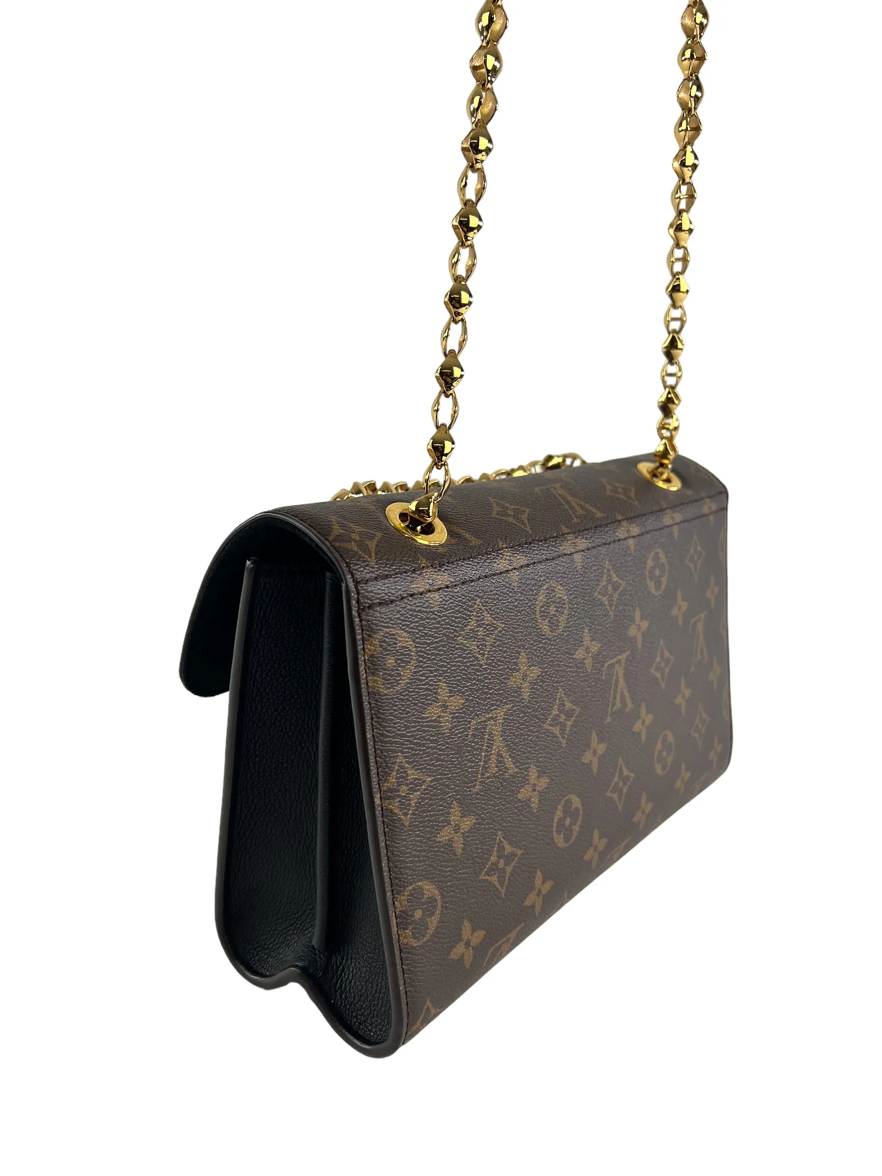 Louis Vuitton Monogram Canvas & Leather Victoire Shoulder Bag