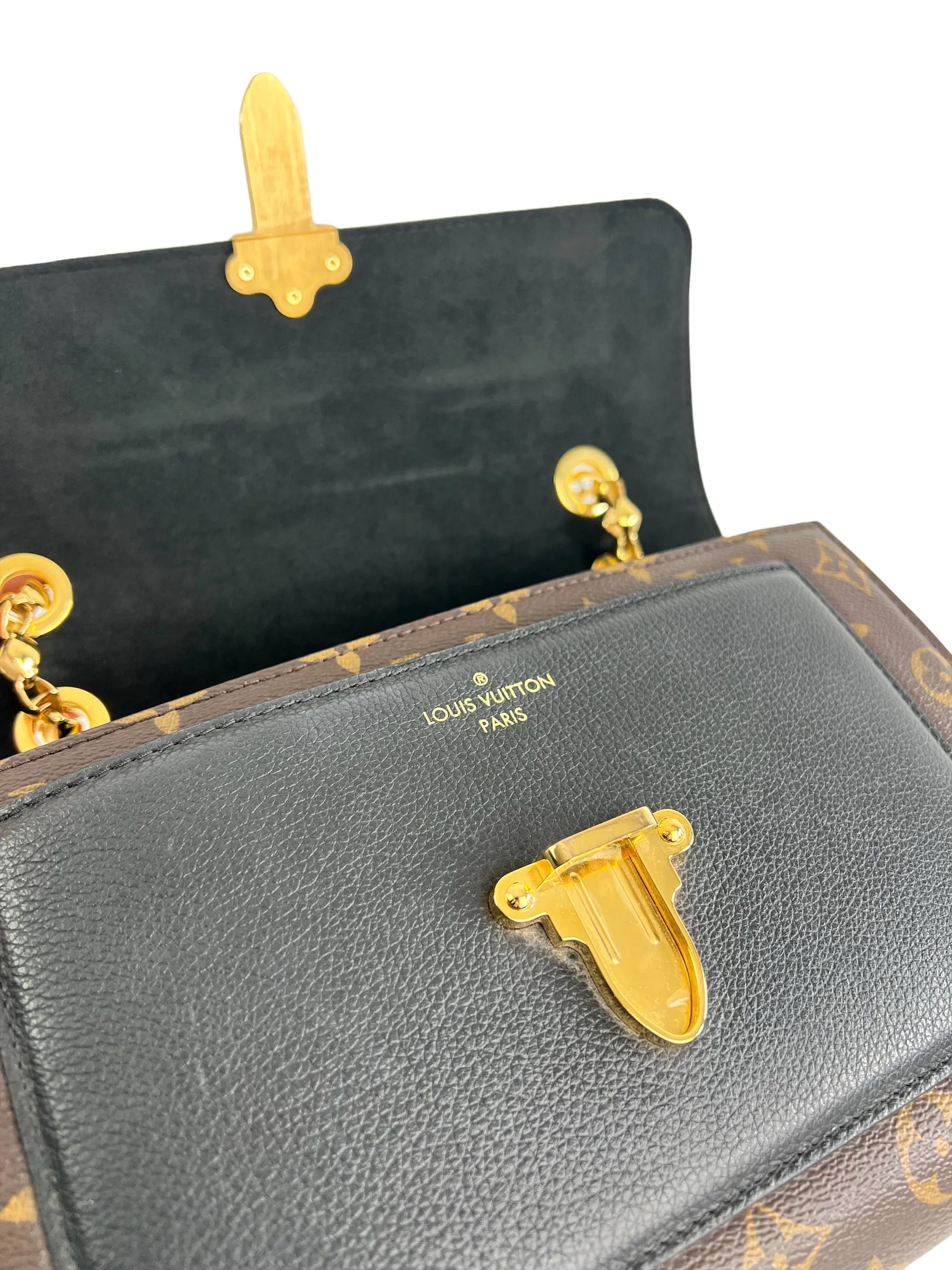 Louis Vuitton Monogram Canvas & Leather Victoire Shoulder Bag