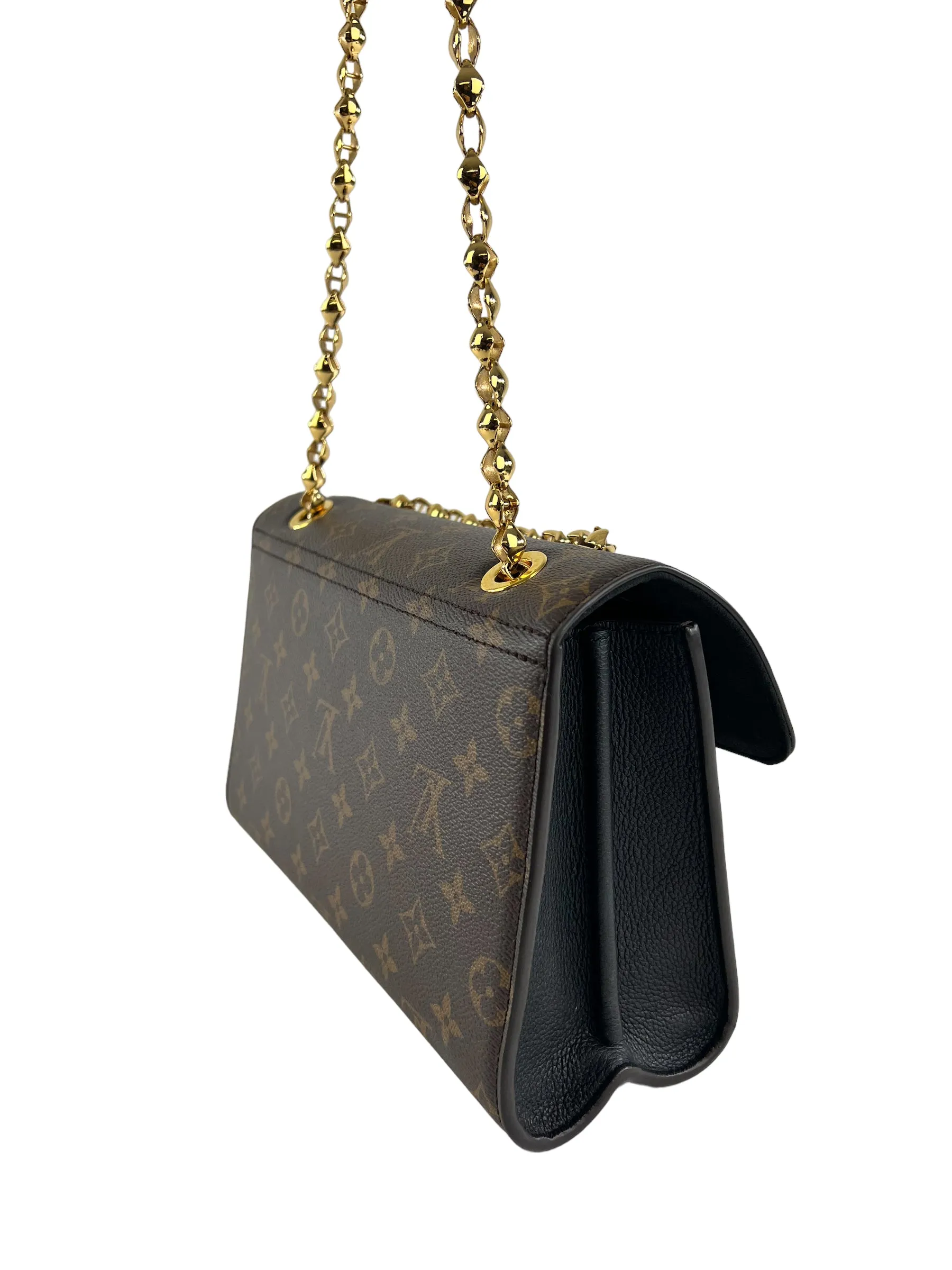 Louis Vuitton Monogram Canvas & Leather Victoire Shoulder Bag