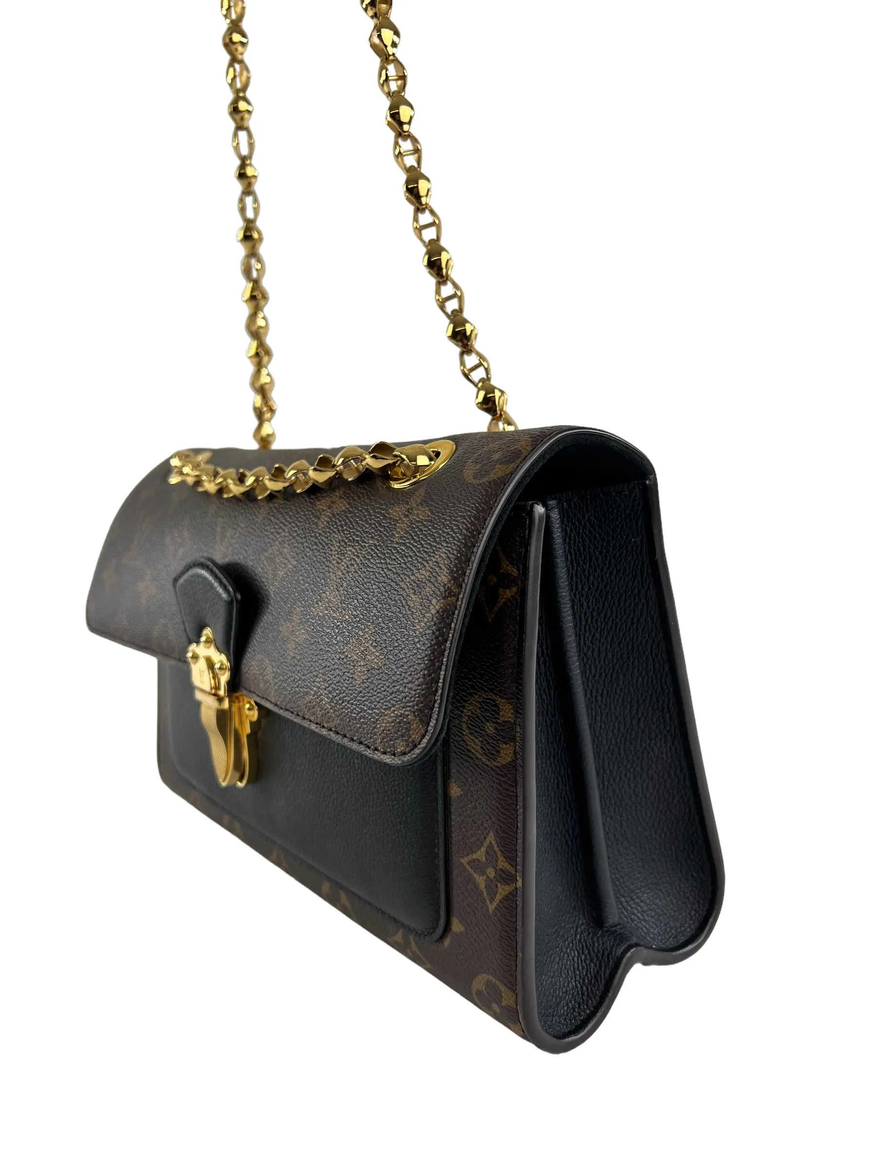 Louis Vuitton Monogram Canvas & Leather Victoire Shoulder Bag
