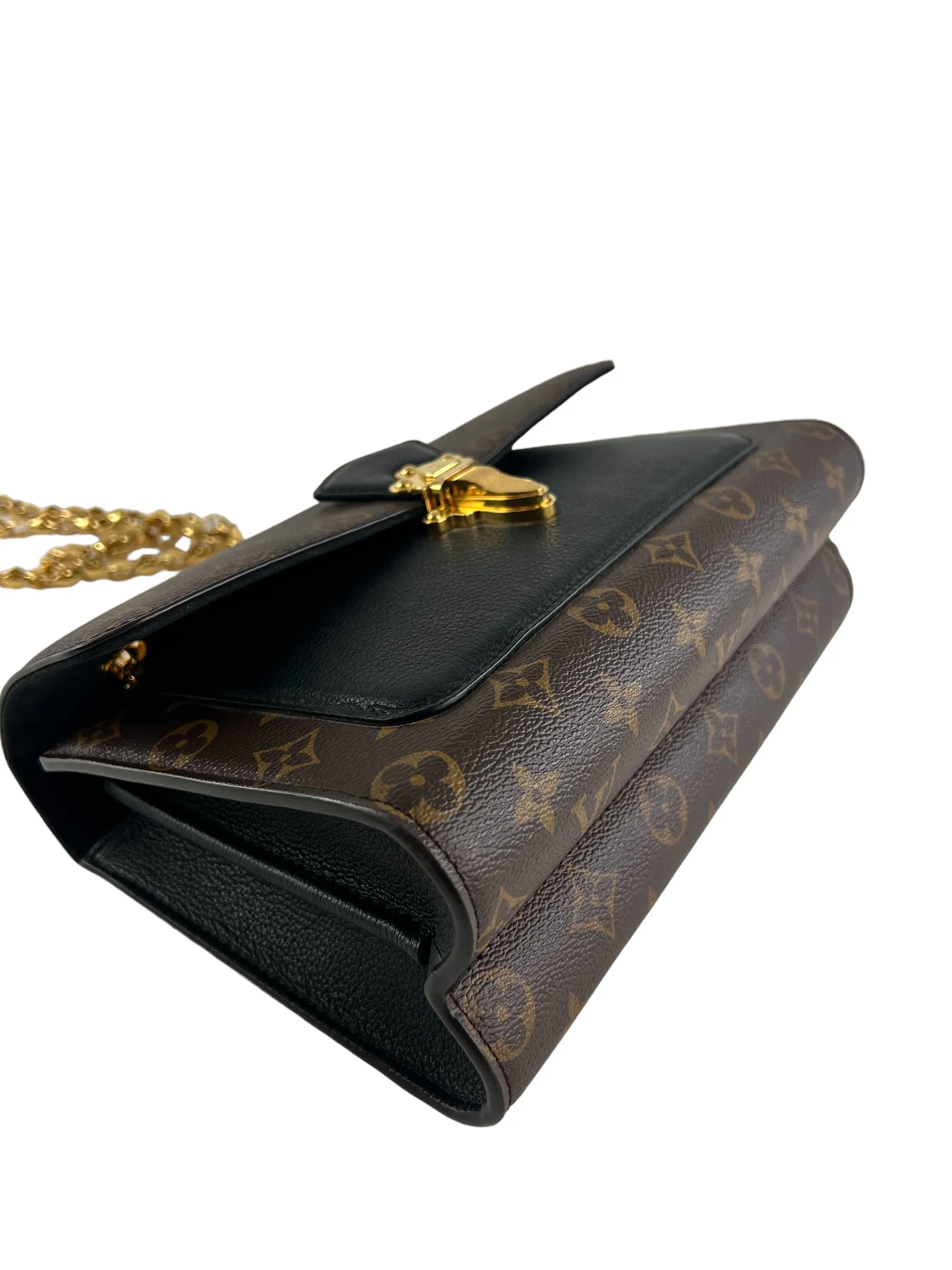Louis Vuitton Monogram Canvas & Leather Victoire Shoulder Bag